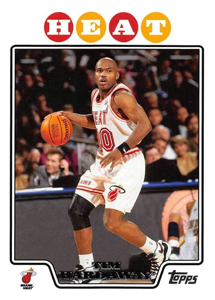 HEAT TIM HARDAWAY ユニフォーム 40 Men's Miami Heat Tim Hardaway Mitchell & Ness White Hardwood